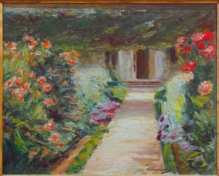 Der Nutzgarten nach Nordosten – Blumenstauden